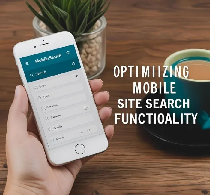 Optimizing mobile site search functionality